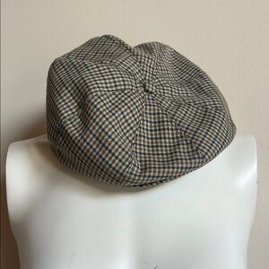 Houndstooth Flat Cap by U3i stylish flatcap blokecore wool blend